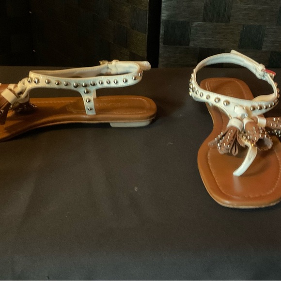 💕Prada leather studded tassel sandal.Size 38, Good-to excellent used condition. - Picture 7 of 13